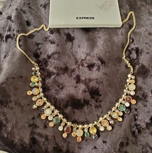 *NWT* Express Multicolored Gemstone Necklace